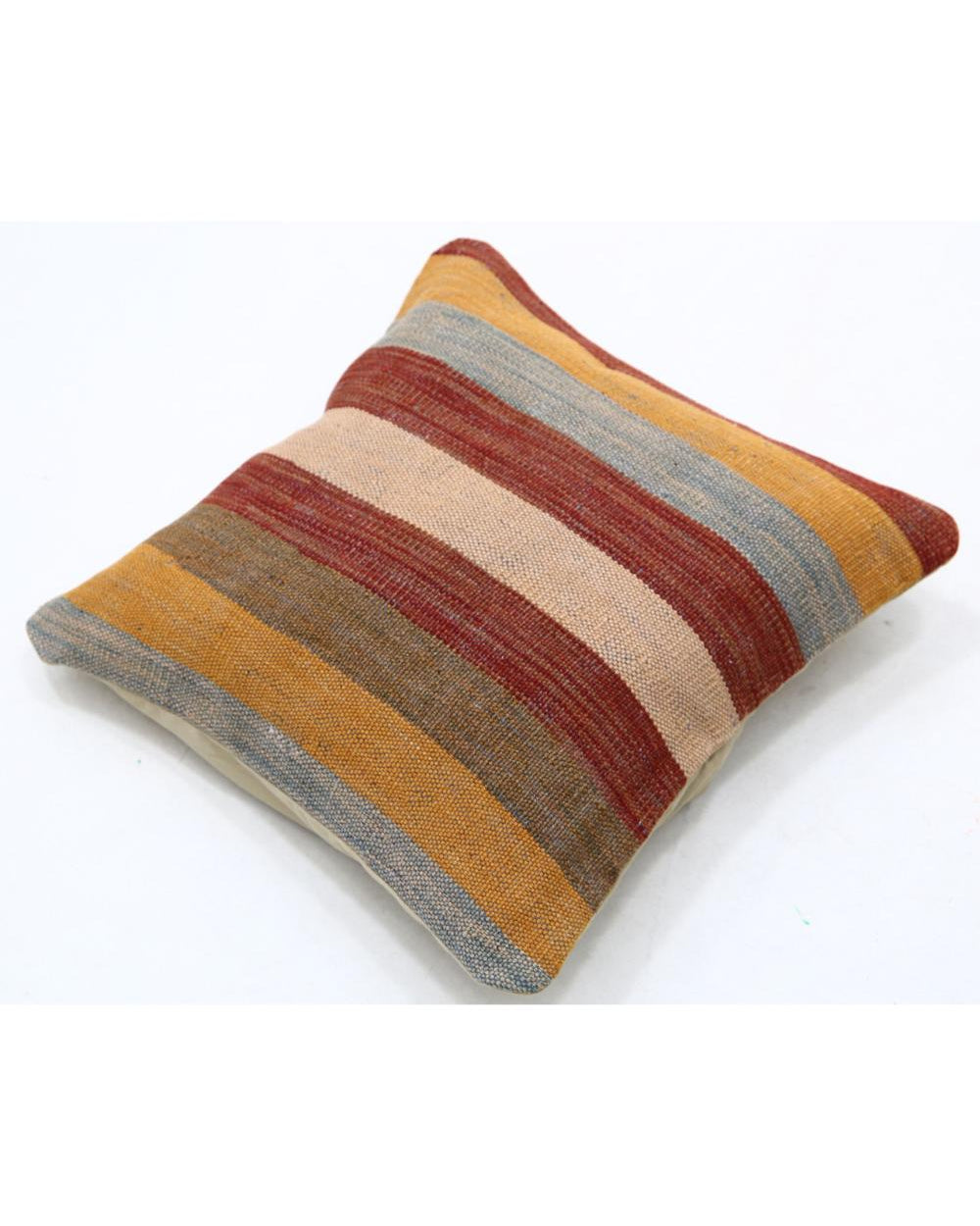 Hand Woven Tribal  Wool Pillow - 1'5'' x 1'5''