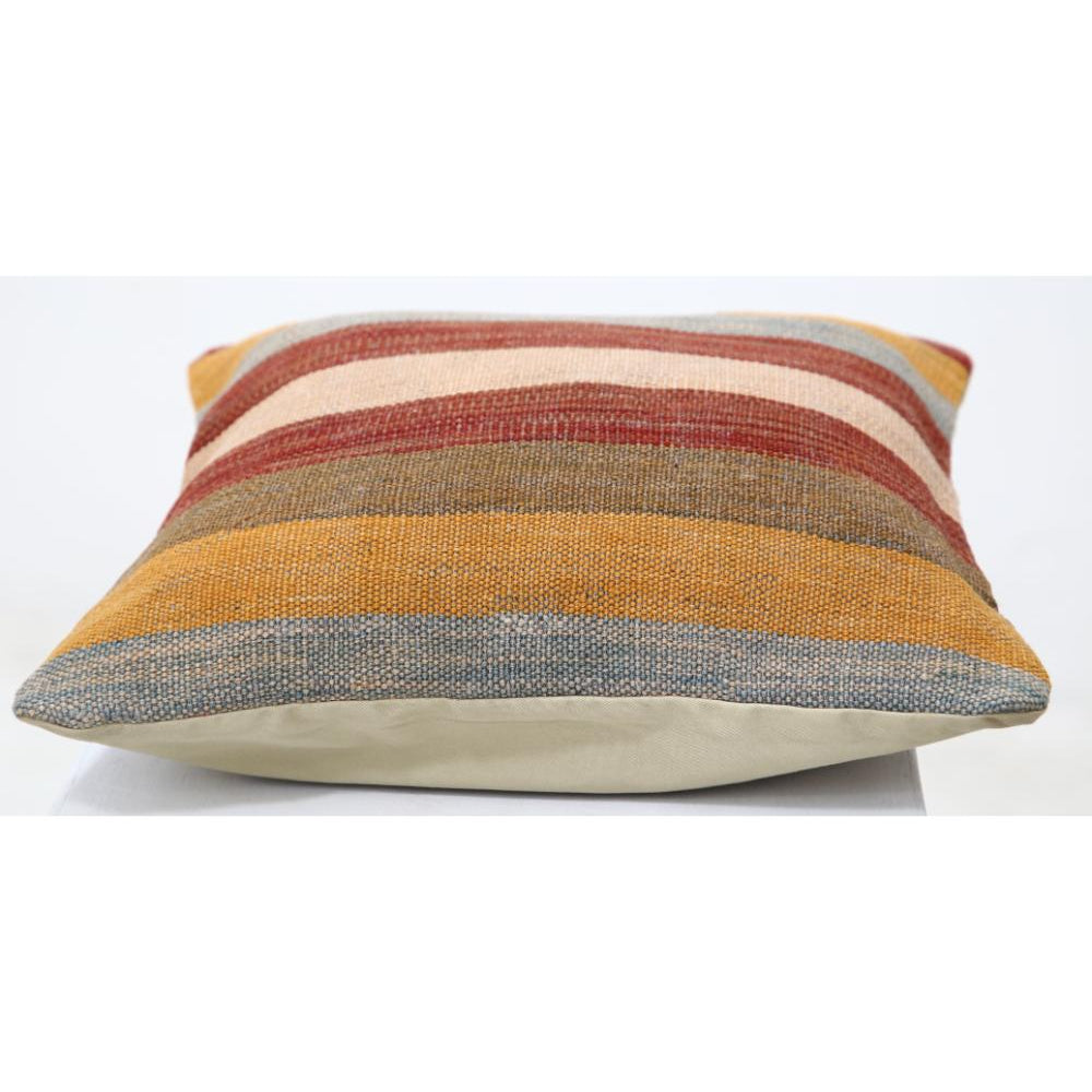 Hand Woven Tribal  Wool Pillow - 1'5'' x 1'5''
