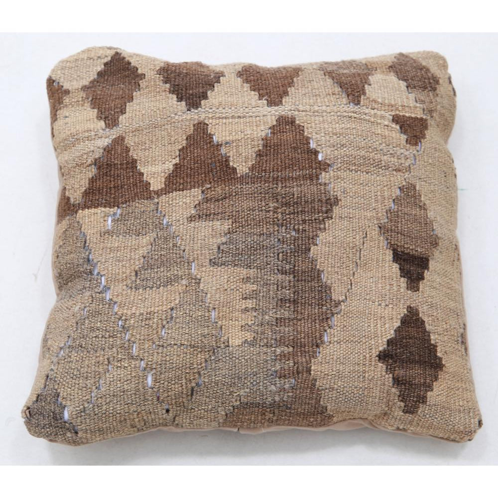 Hand Woven Tribal  Wool Pillow - 1'5'' x 1'5''