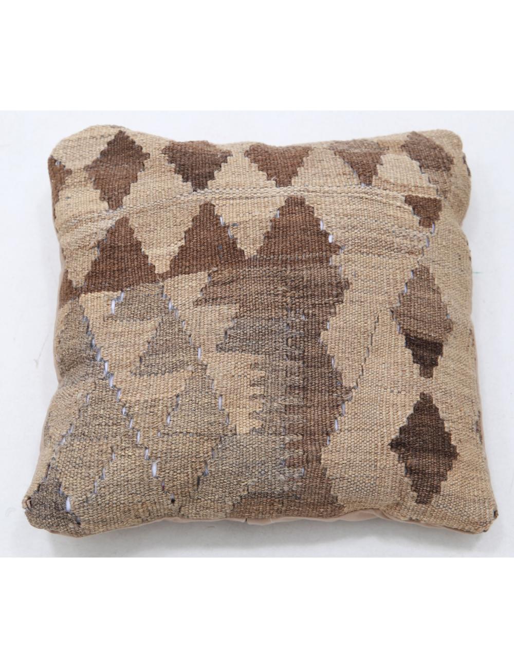 Hand Woven Tribal  Wool Pillow - 1'5'' x 1'5''