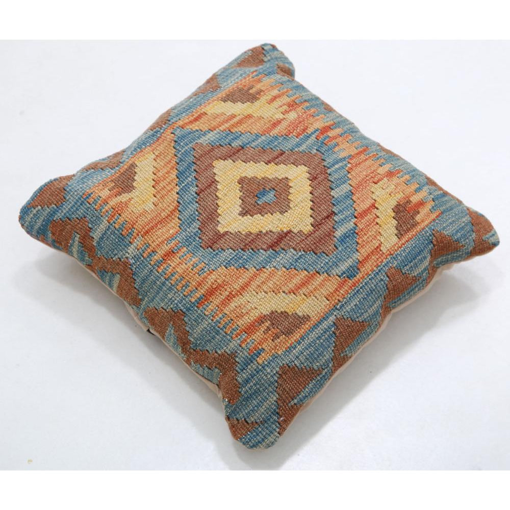 Hand Woven Tribal  Wool Pillow - 1'5'' x 1'5''