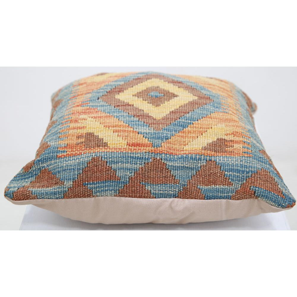 Hand Woven Tribal  Wool Pillow - 1'5'' x 1'5''