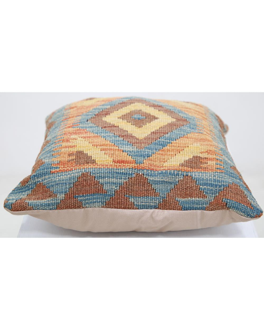 Hand Woven Tribal  Wool Pillow - 1'5'' x 1'5''