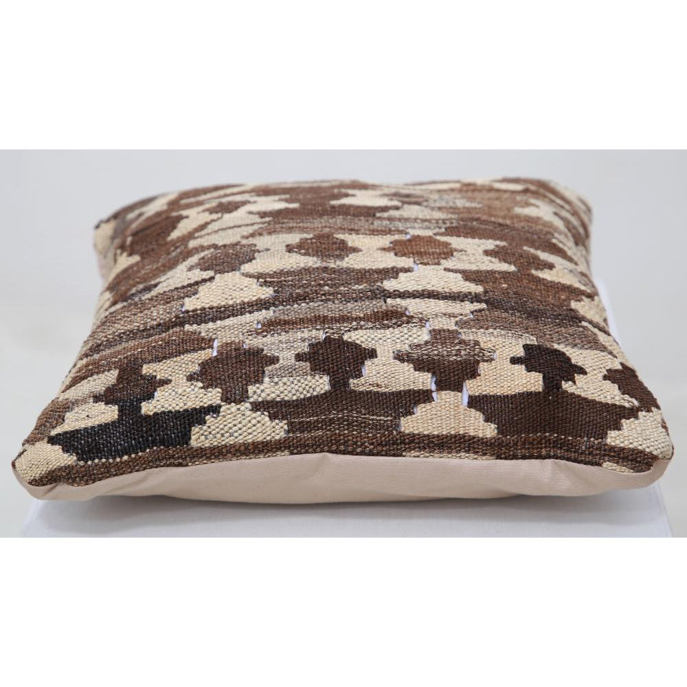 Hand Woven Tribal  Wool Pillow - 1'5'' x 1'5''