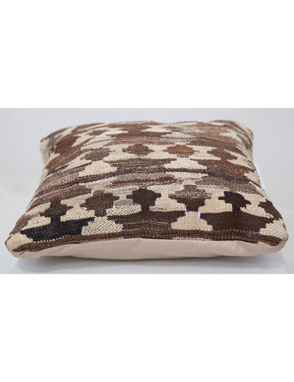 Hand Woven Tribal  Wool Pillow - 1'5'' x 1'5''