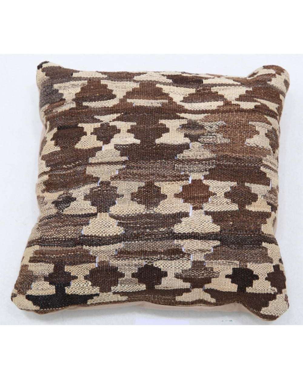 Hand Woven Tribal  Wool Pillow - 1'5'' x 1'5''
