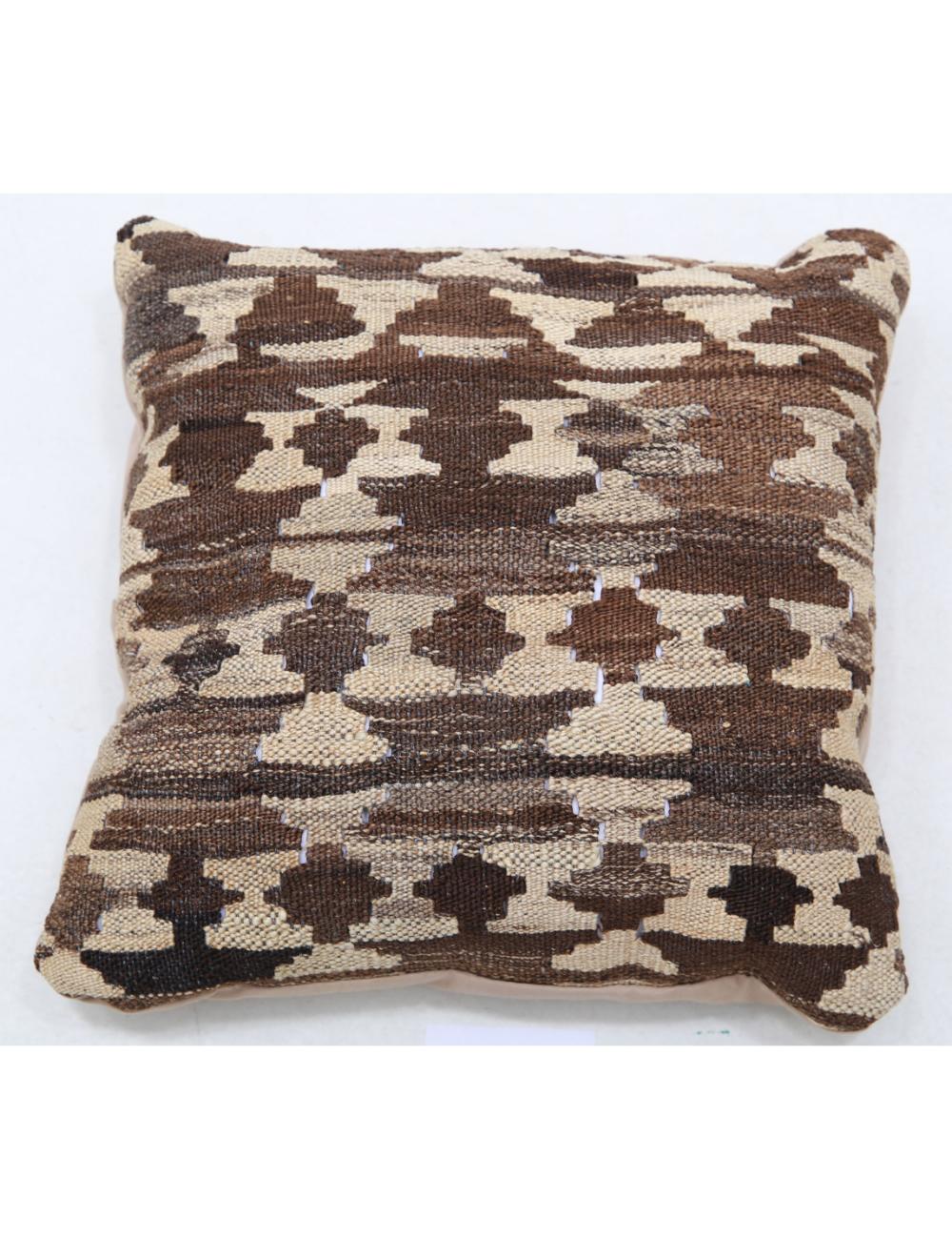 Hand Woven Tribal  Wool Pillow - 1'5'' x 1'5''