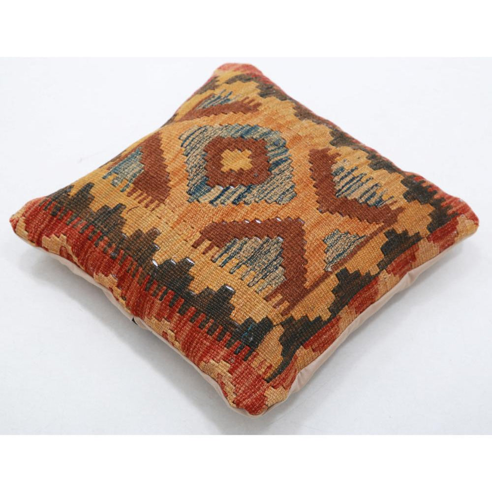 Hand Woven Tribal  Wool Pillow - 1'5'' x 1'5''