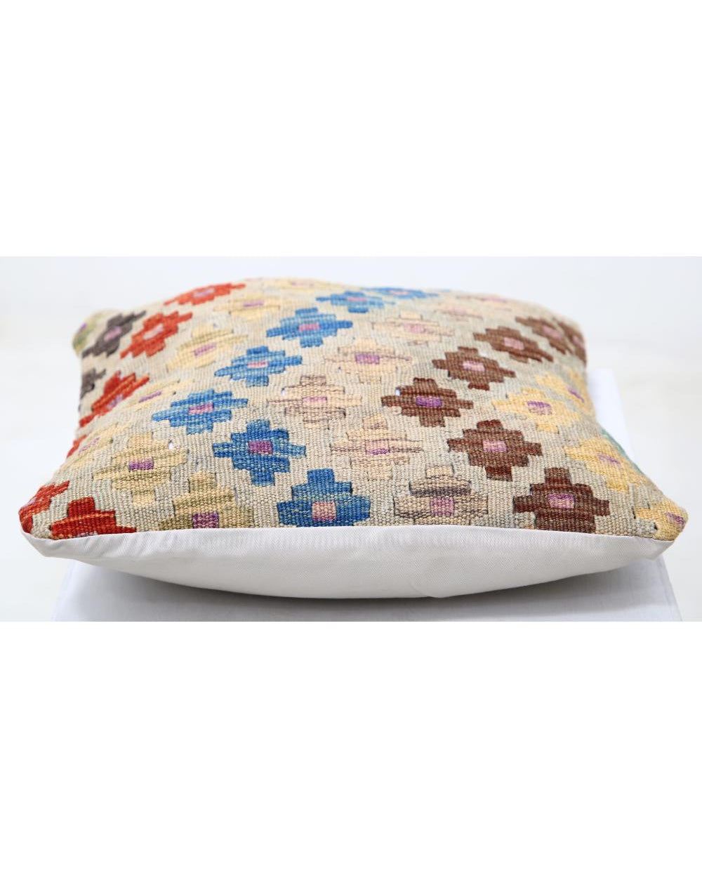 Hand Woven Tribal  Wool Pillow - 1'5'' x 1'5''