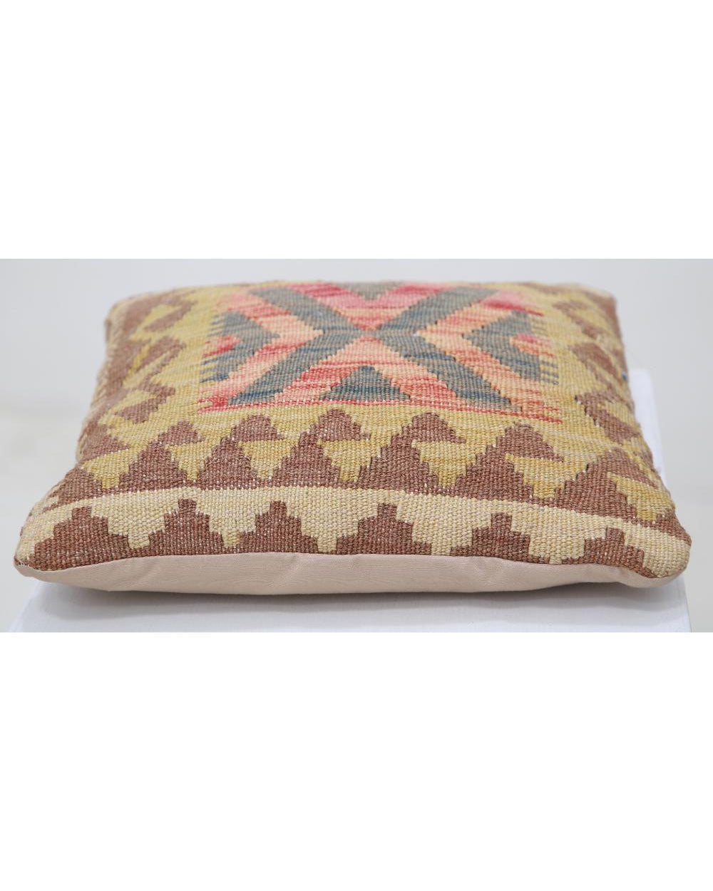 Hand Woven Tribal  Wool Pillow - 1'5'' x 1'5''