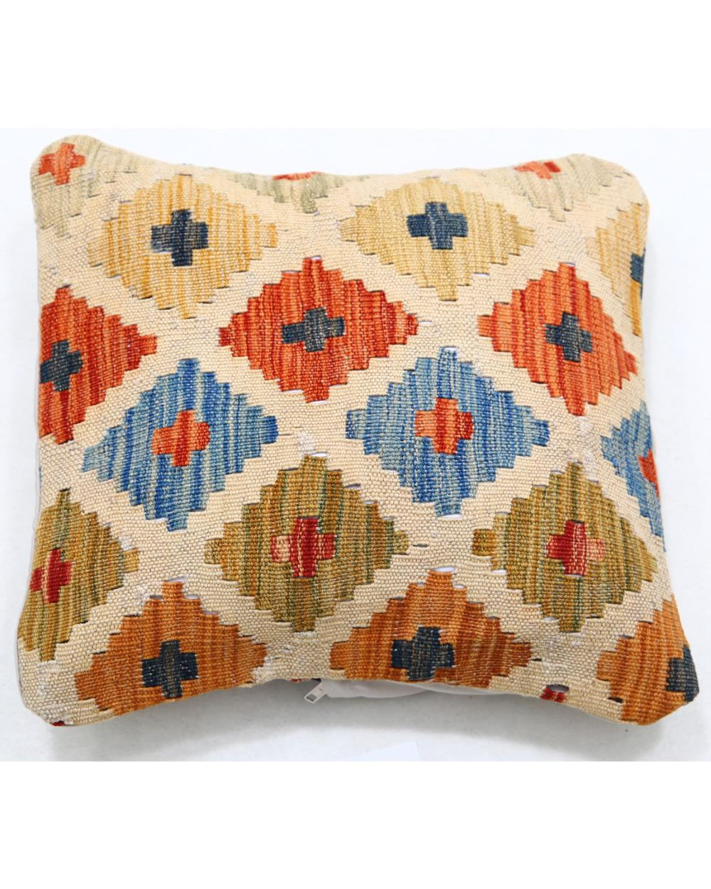 Hand Woven Tribal  Wool Pillow - 1'5'' x 1'5''