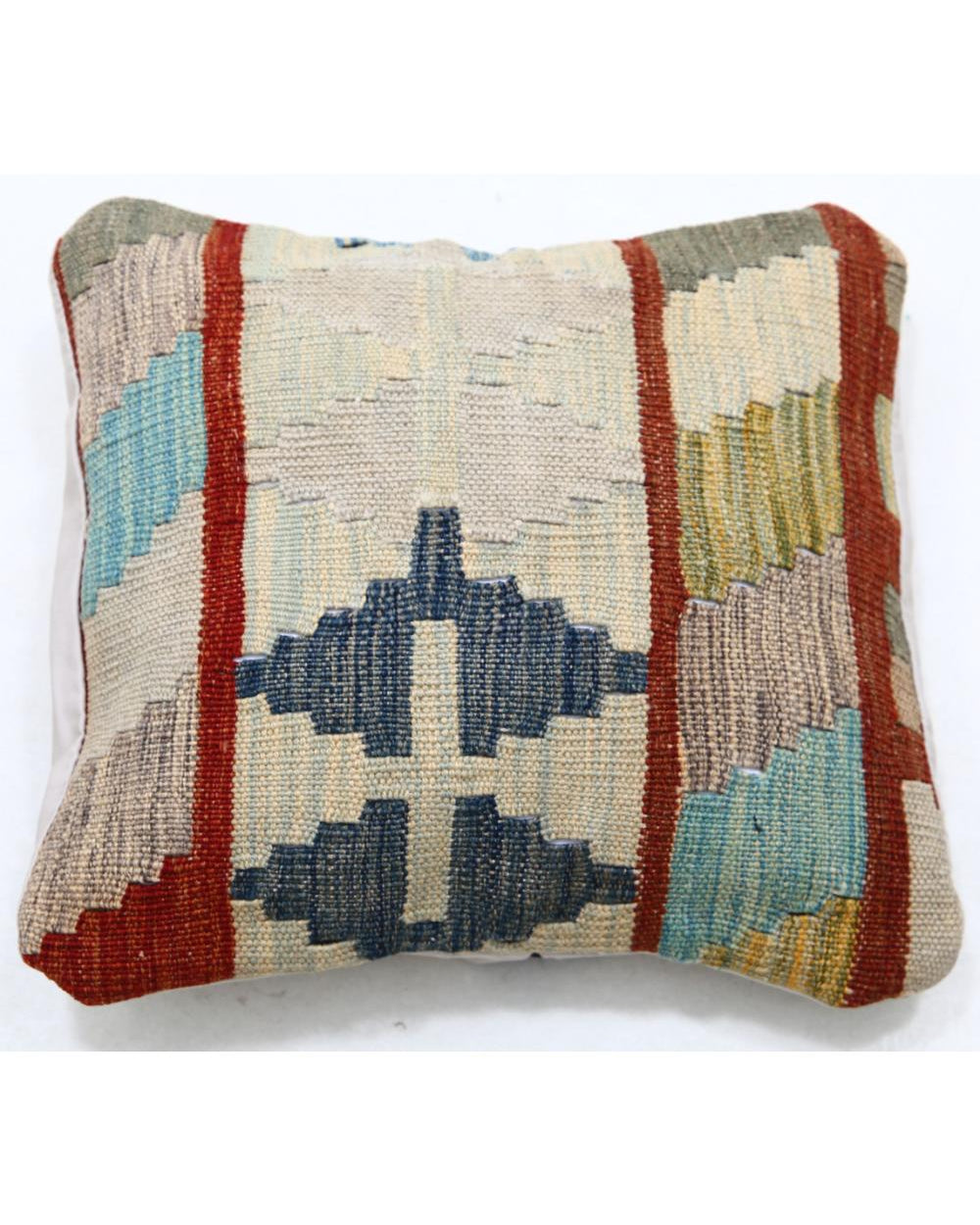 Hand Woven Tribal  Wool Pillow - 1'5'' x 1'5''