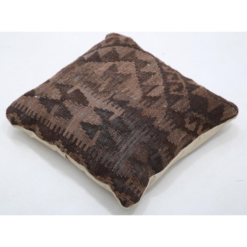 Hand Woven Tribal  Wool Pillow - 1'5'' x 1'5''