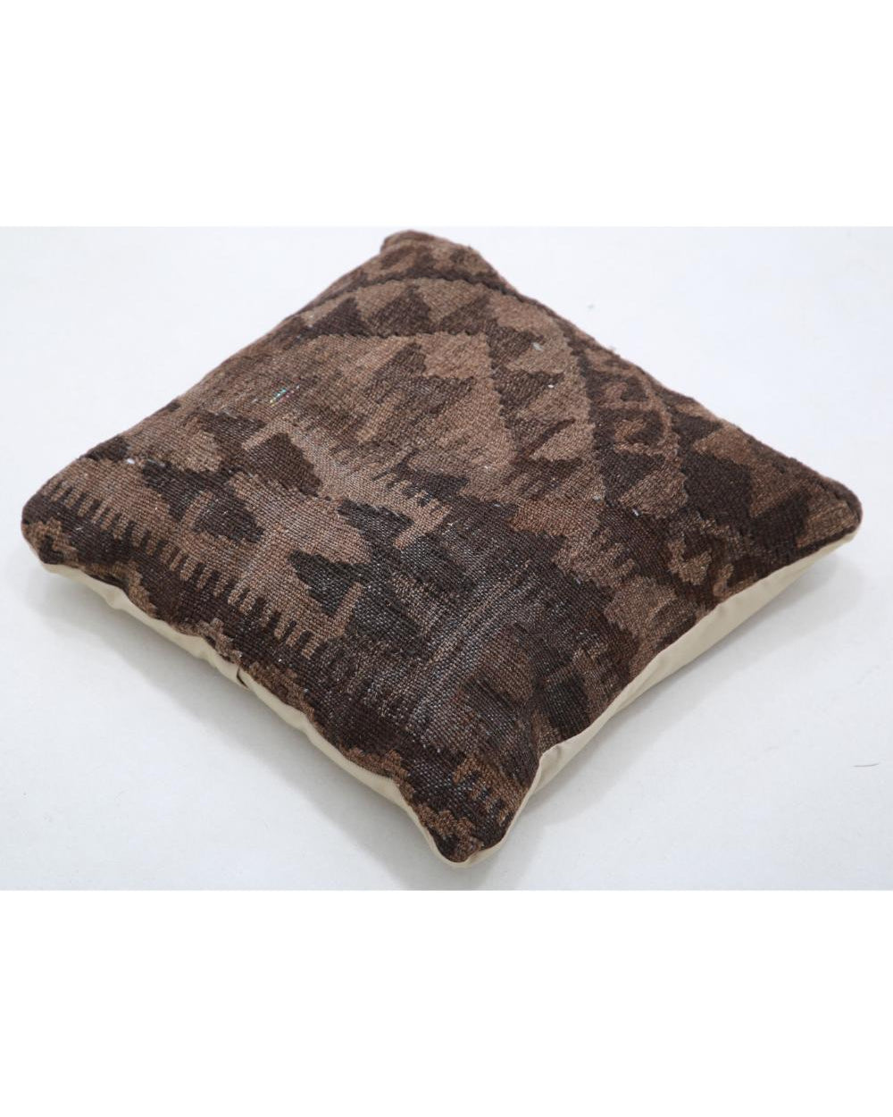 Hand Woven Tribal  Wool Pillow - 1'5'' x 1'5''