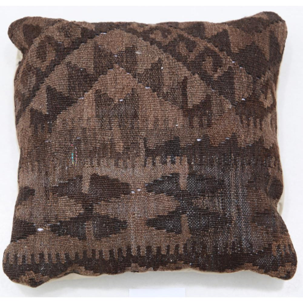 Hand Woven Tribal  Wool Pillow - 1'5'' x 1'5''