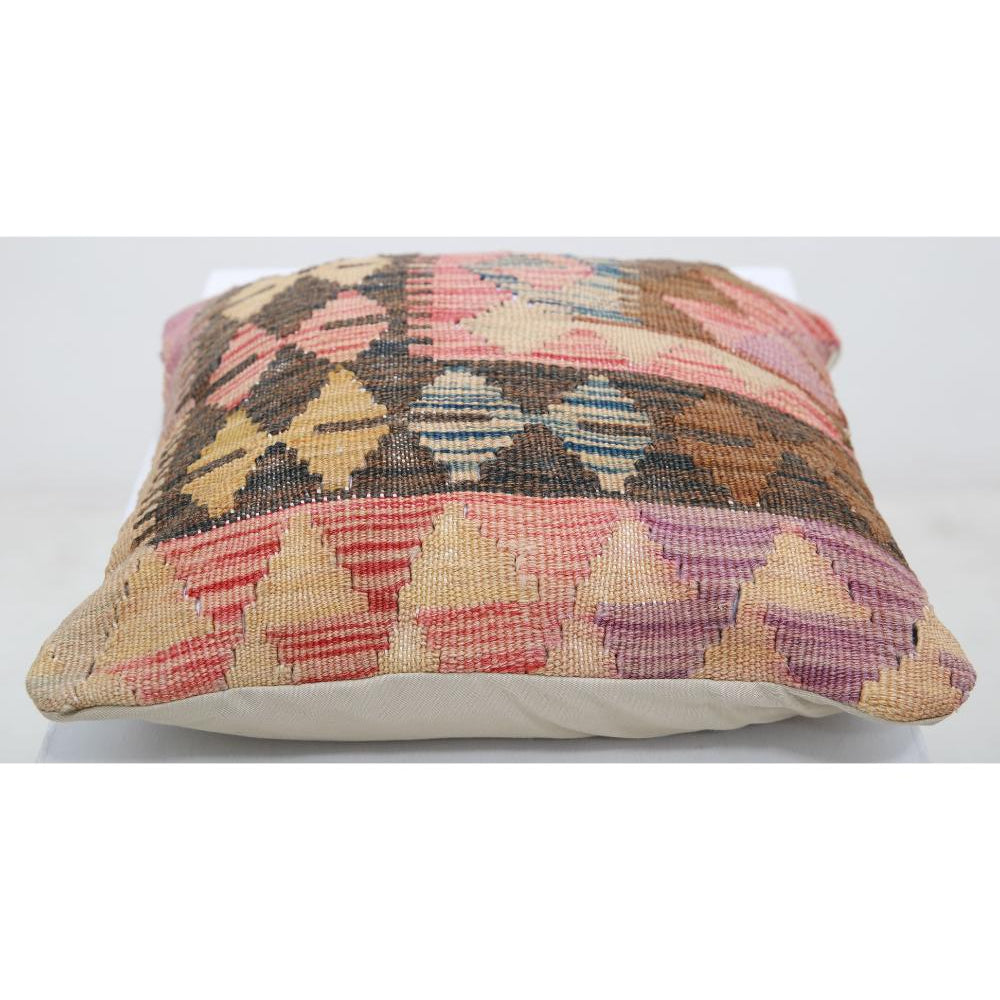 Hand Woven Tribal  Wool Pillow - 1'5'' x 1'5''