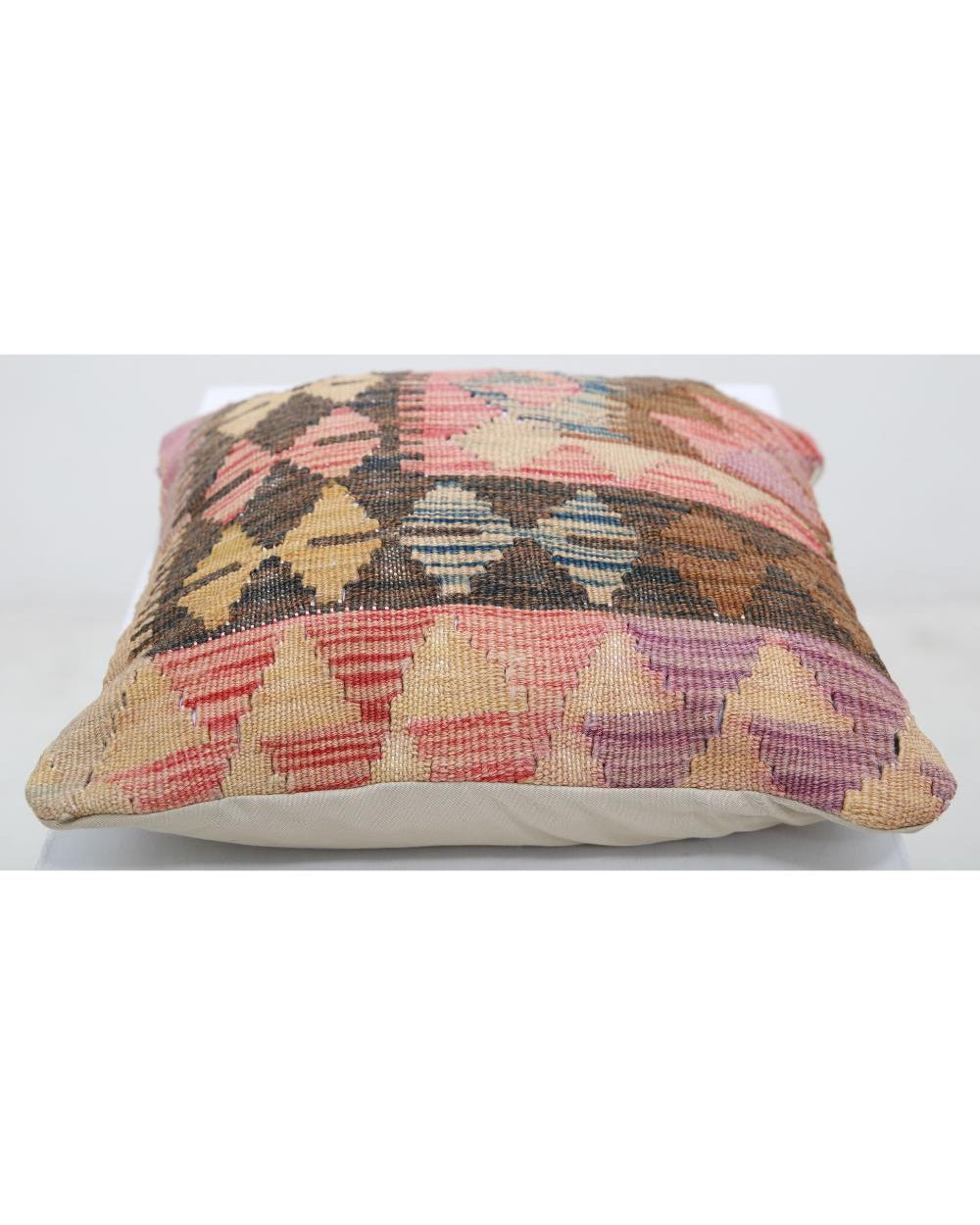 Hand Woven Tribal  Wool Pillow - 1'5'' x 1'5''