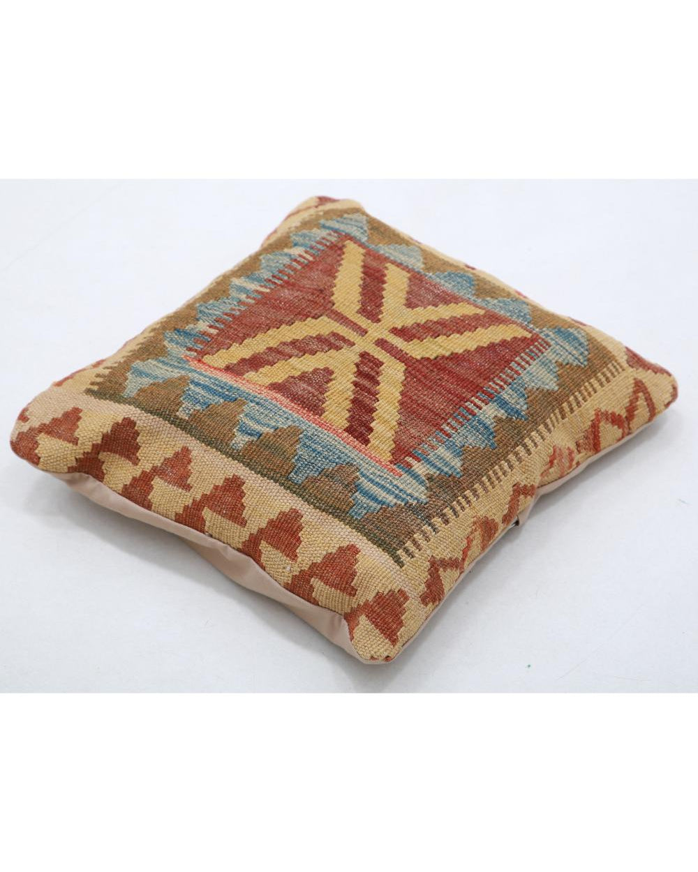 Hand Woven Tribal  Wool Pillow - 1'5'' x 1'5''