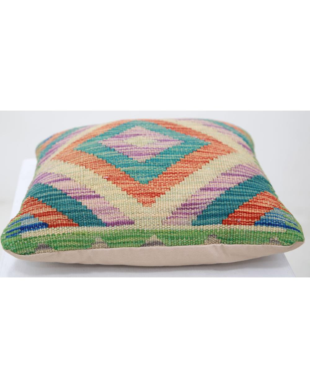 Hand Woven Tribal  Wool Pillow - 1'5'' x 1'5''
