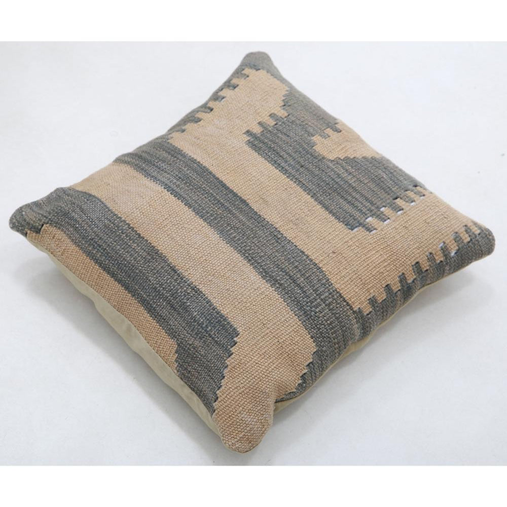 Hand Woven Tribal  Wool Pillow - 1'5'' x 1'5''