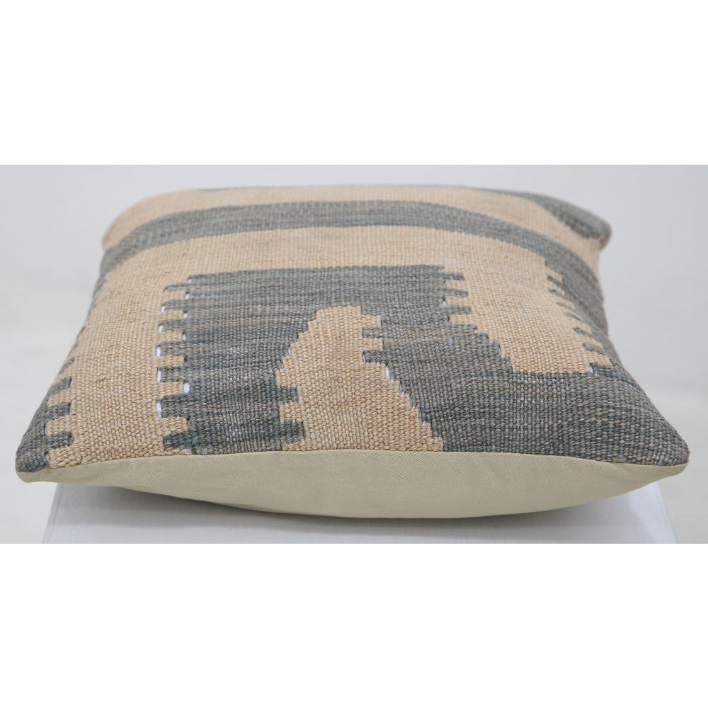 Hand Woven Tribal  Wool Pillow - 1'5'' x 1'5''