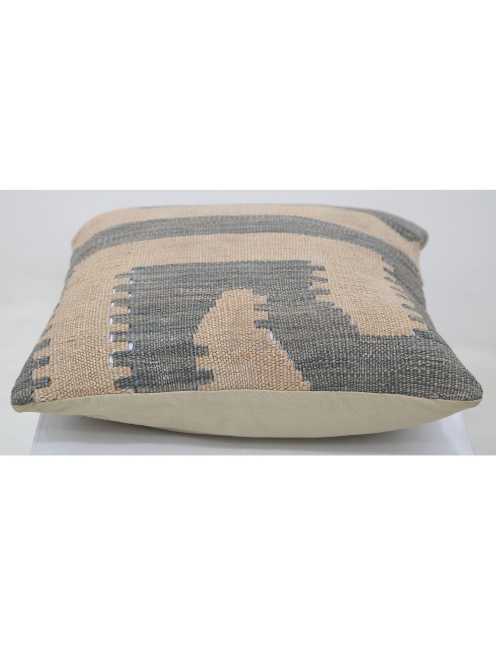 Hand Woven Tribal  Wool Pillow - 1'5'' x 1'5''