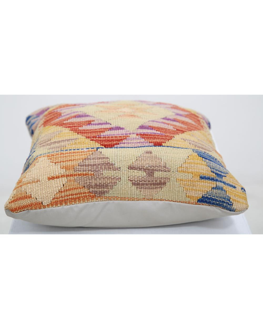 Hand Woven Tribal  Wool Pillow - 1'5'' x 1'5''