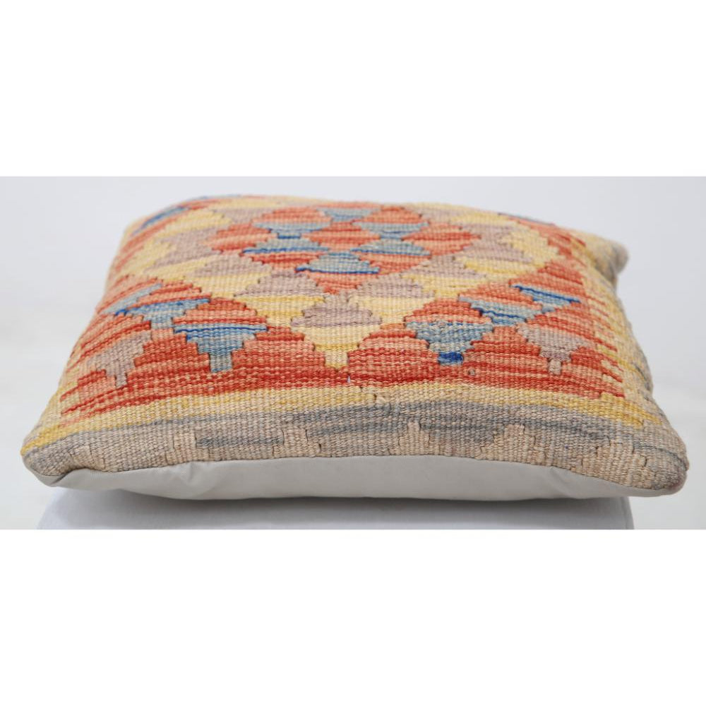 Hand Woven Tribal  Wool Pillow - 1'5'' x 1'5''