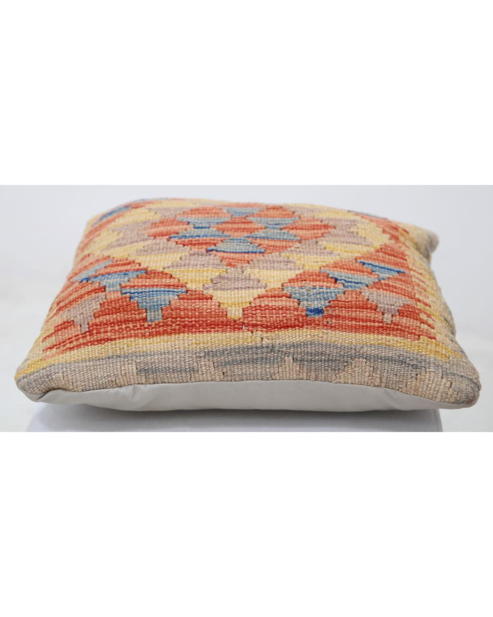 Hand Woven Tribal  Wool Pillow - 1'5'' x 1'5''