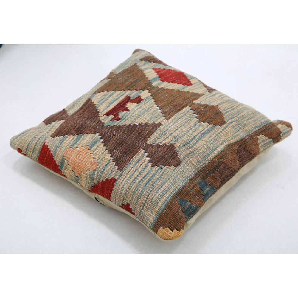 Hand Woven Tribal  Wool Pillow - 1'5'' x 1'5''