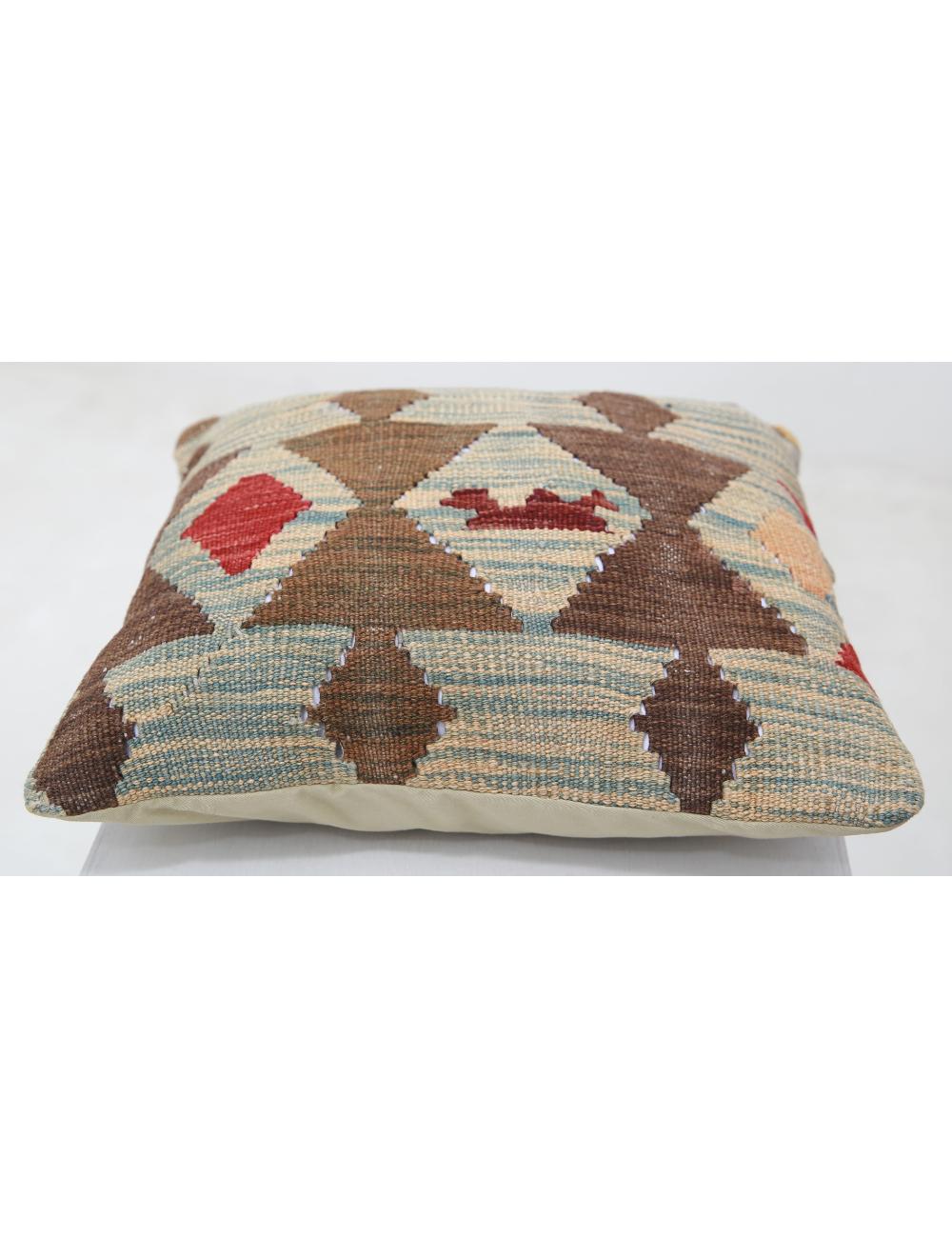 Hand Woven Tribal  Wool Pillow - 1'5'' x 1'5''