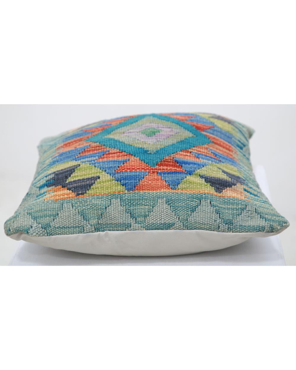 Hand Woven Tribal  Wool Pillow - 1'5'' x 1'5''