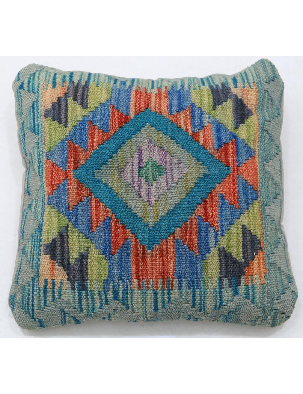 Hand Woven Tribal  Wool Pillow - 1&#39;5&#39;&#39; x 1&#39;5&#39;&#39;