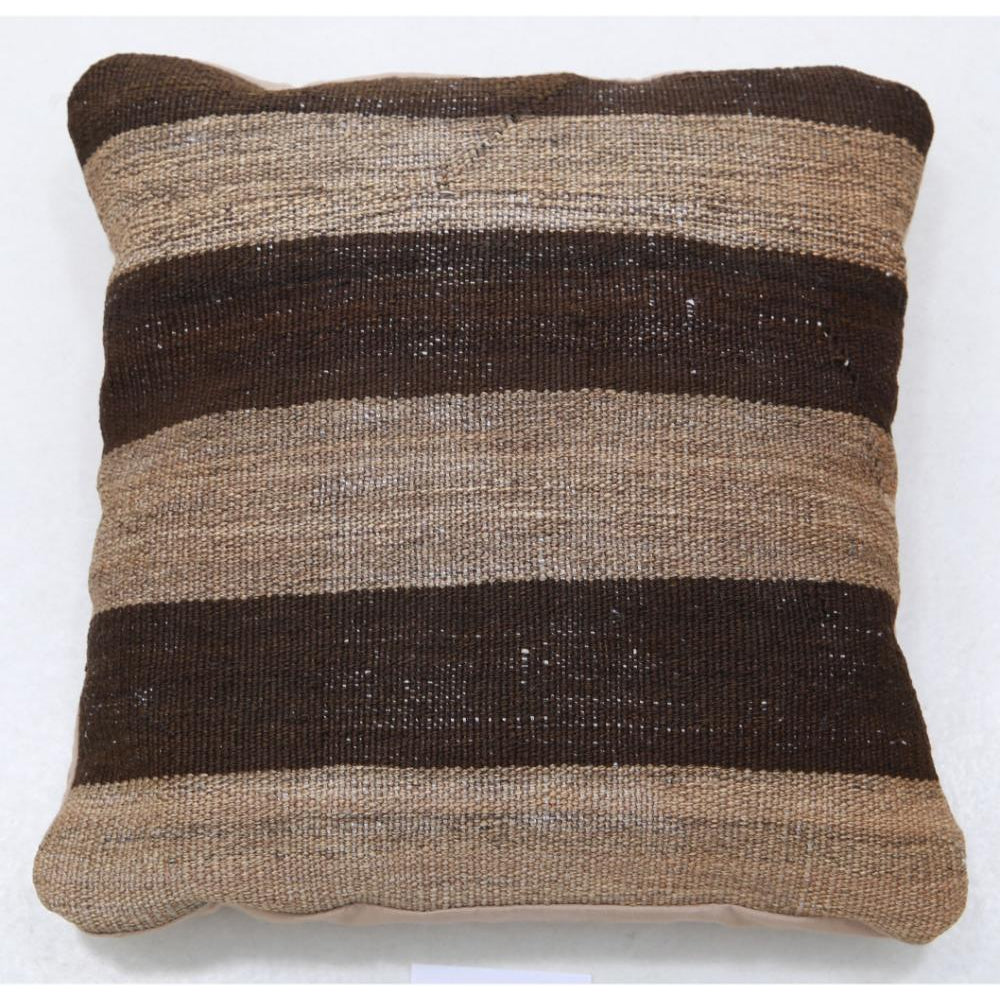 Hand Woven Tribal  Wool Pillow - 1'5'' x 1'5''