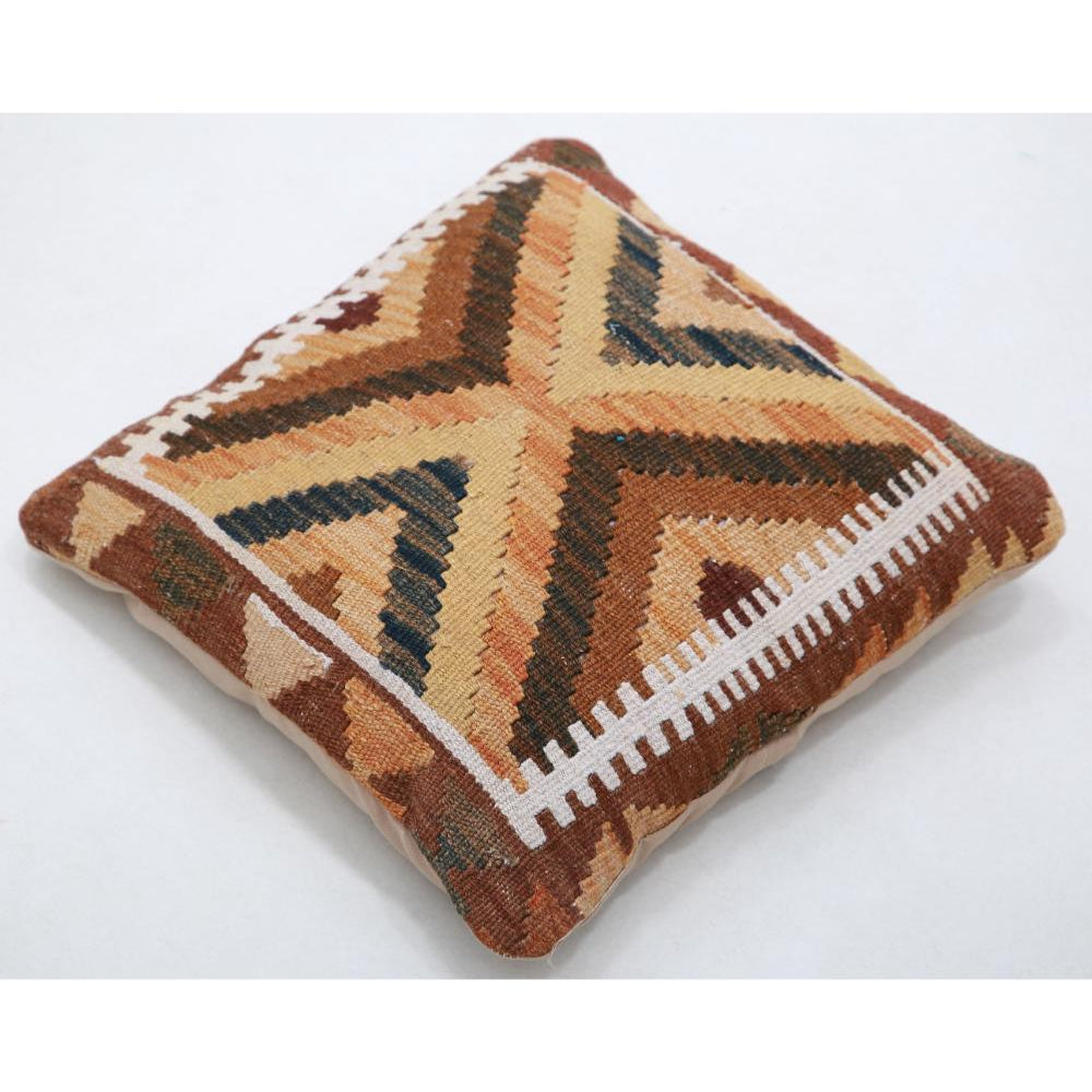 Hand Woven Tribal  Wool Pillow - 1'5'' x 1'5''