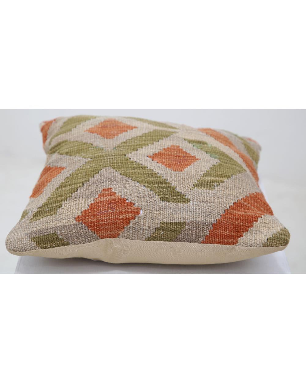 Hand Woven Tribal  Wool Pillow - 1'0'' x 1'0''