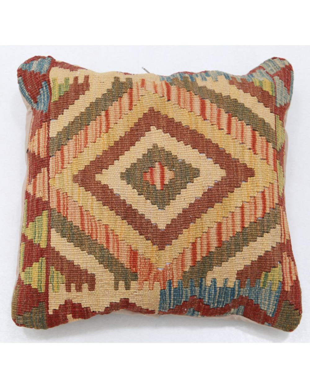 Hand Woven Tribal  Wool Pillow - 1'5'' x 1'5''