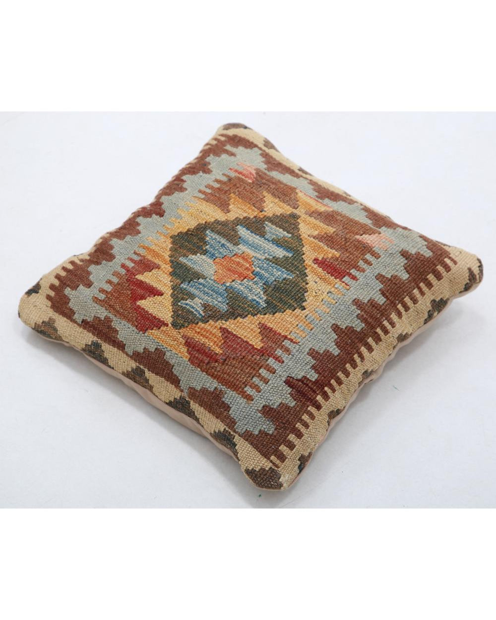 Hand Woven Tribal  Wool Pillow - 1'5'' x 1'5''