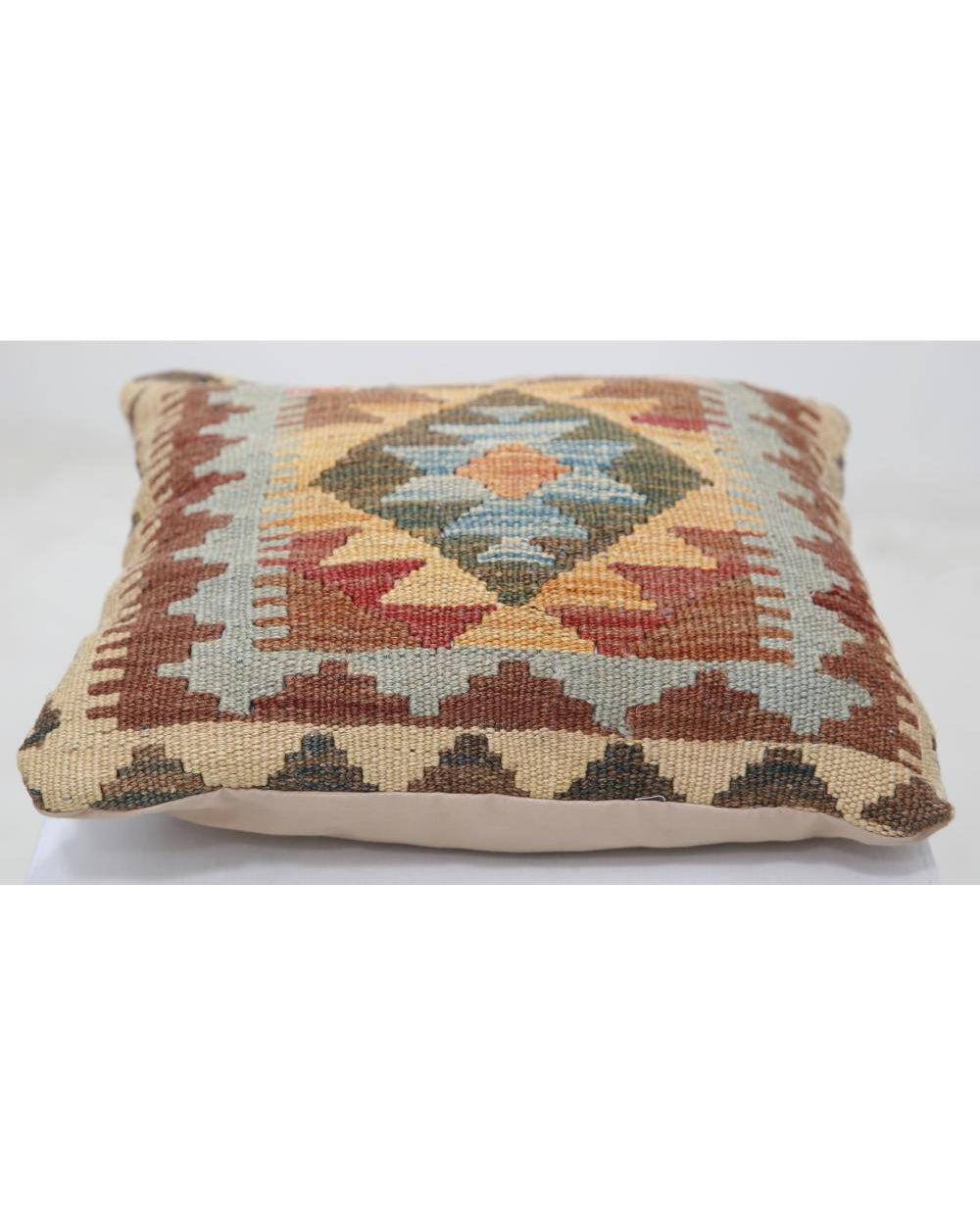 Hand Woven Tribal  Wool Pillow - 1'5'' x 1'5''
