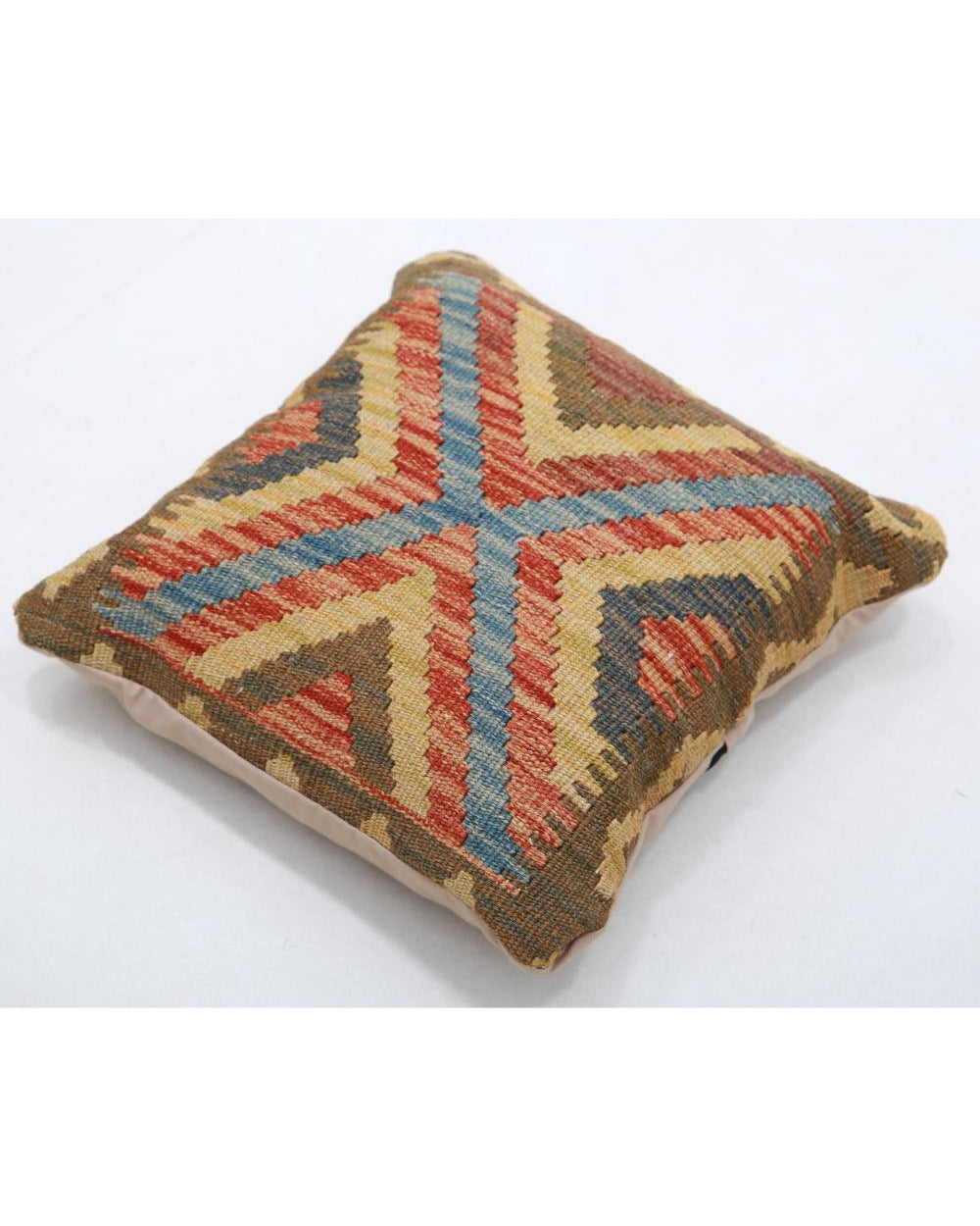 Hand Woven Tribal  Wool Pillow - 1'5'' x 1'5''