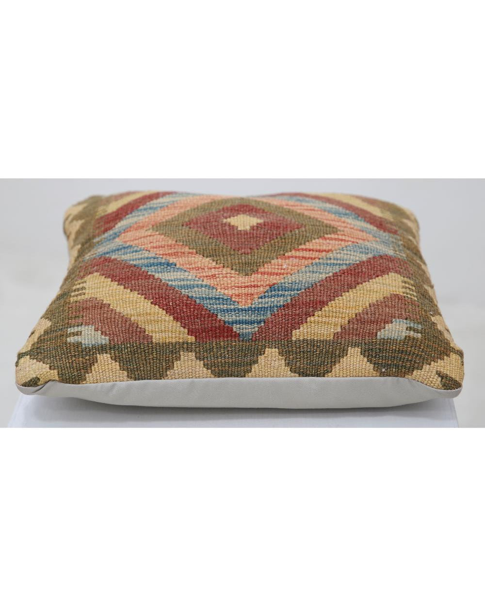 Hand Woven Tribal  Wool Pillow - 1'5'' x 1'5''
