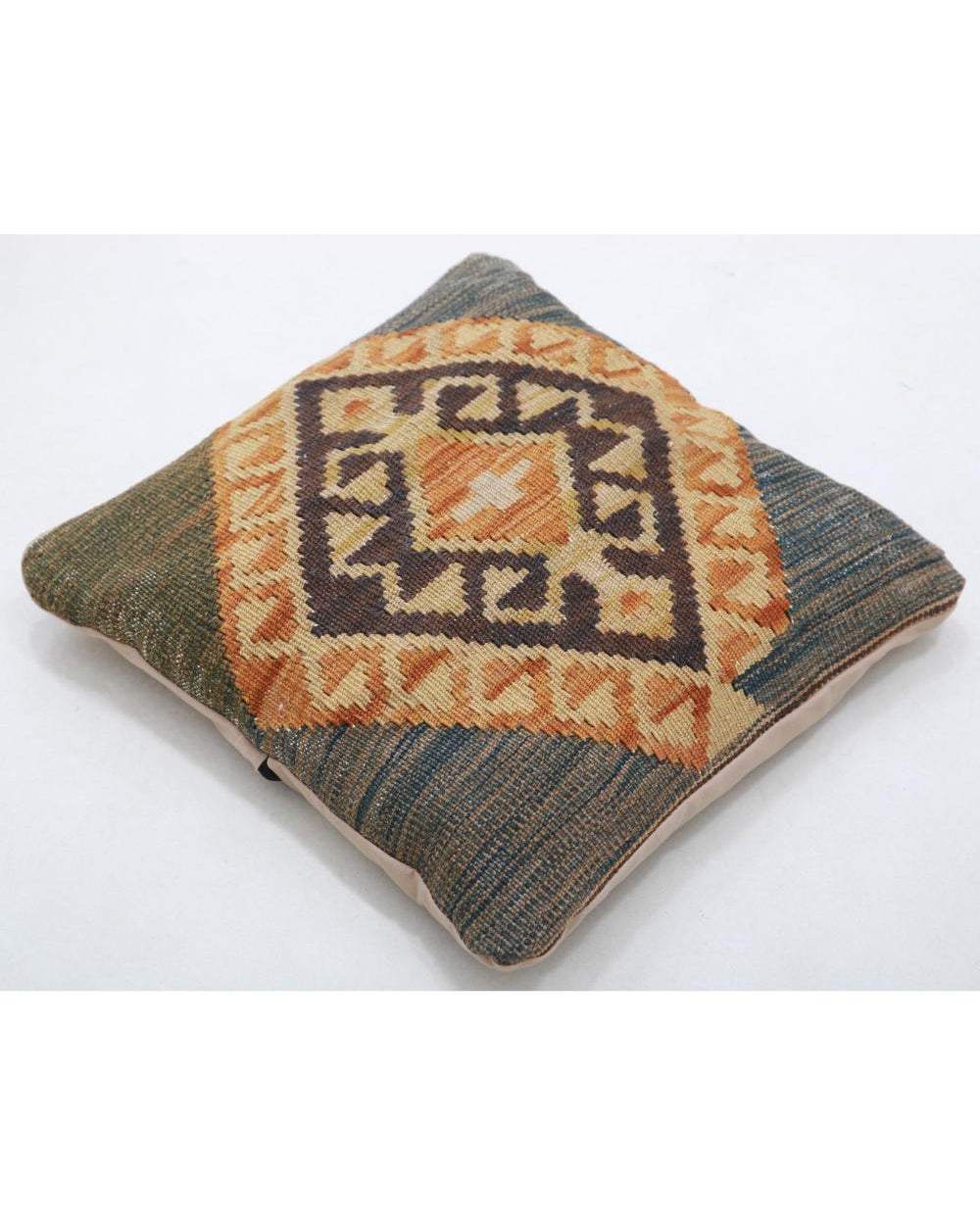 Hand Woven Tribal  Wool Pillow - 1'5'' x 1'5''