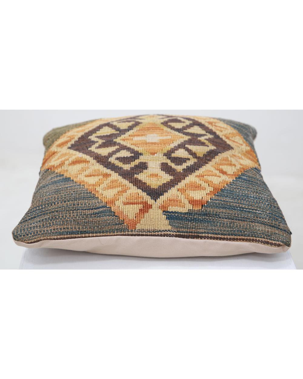 Hand Woven Tribal  Wool Pillow - 1'5'' x 1'5''