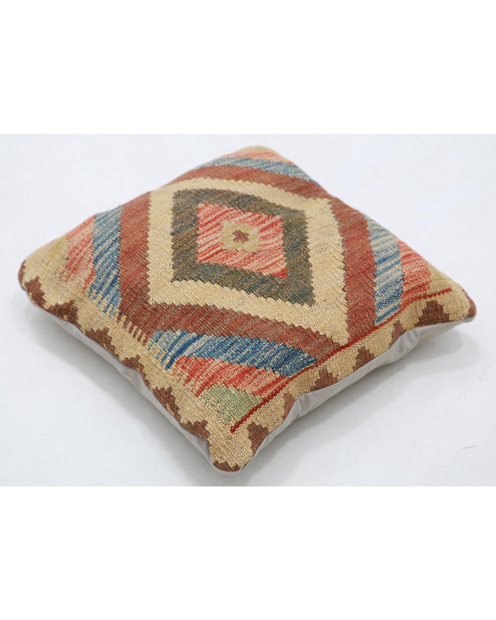 Hand Woven Tribal  Wool Pillow - 1'5'' x 1'5''
