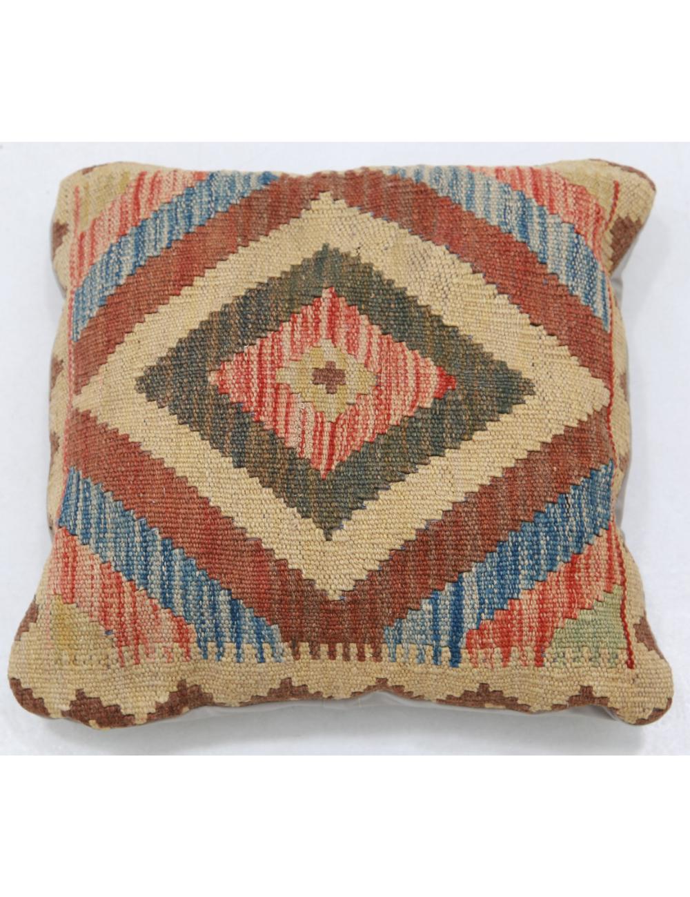 Hand Woven Tribal  Wool Pillow - 1'5'' x 1'5''