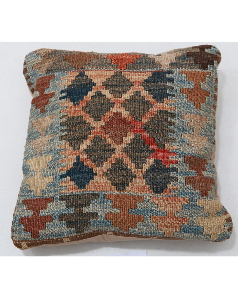 Hand Woven Tribal  Wool Pillow - 1'0'' x 1'0''