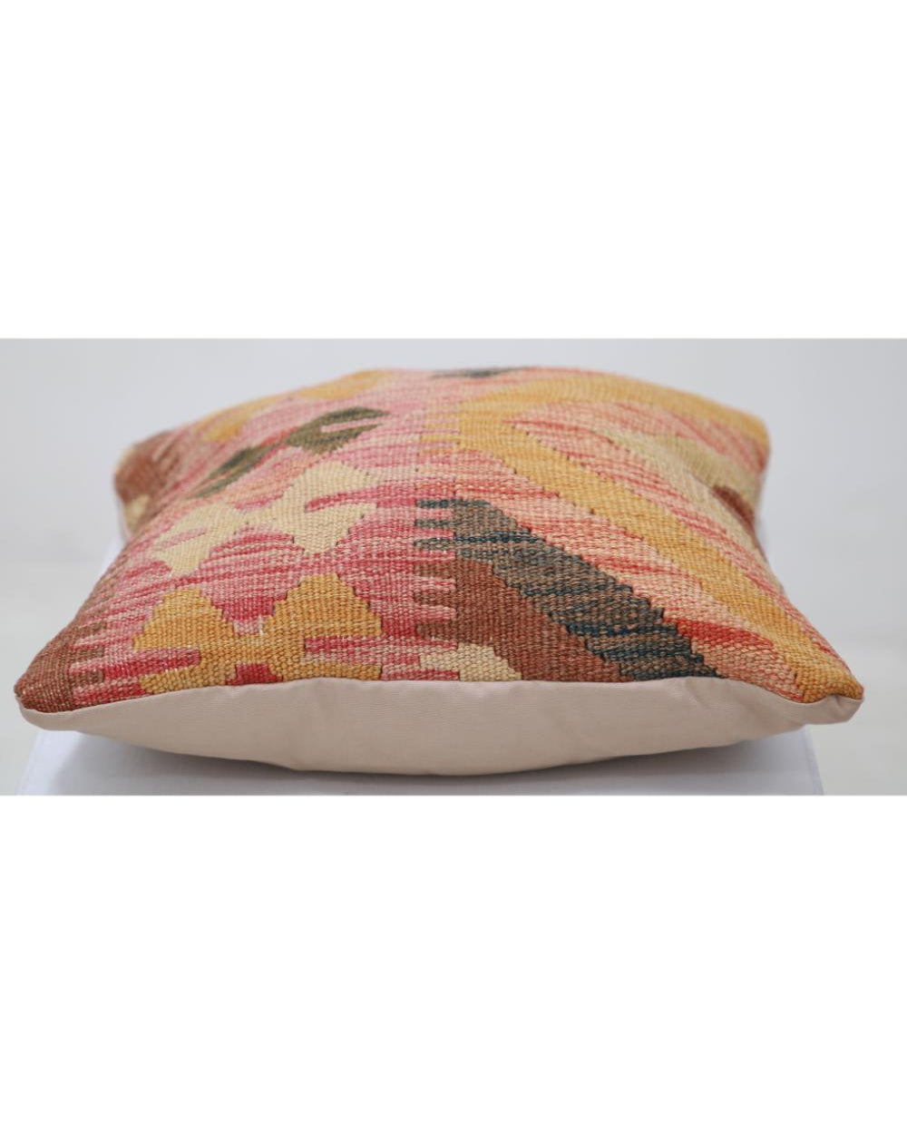Hand Woven Tribal  Wool Pillow - 1'5'' x 1'5''