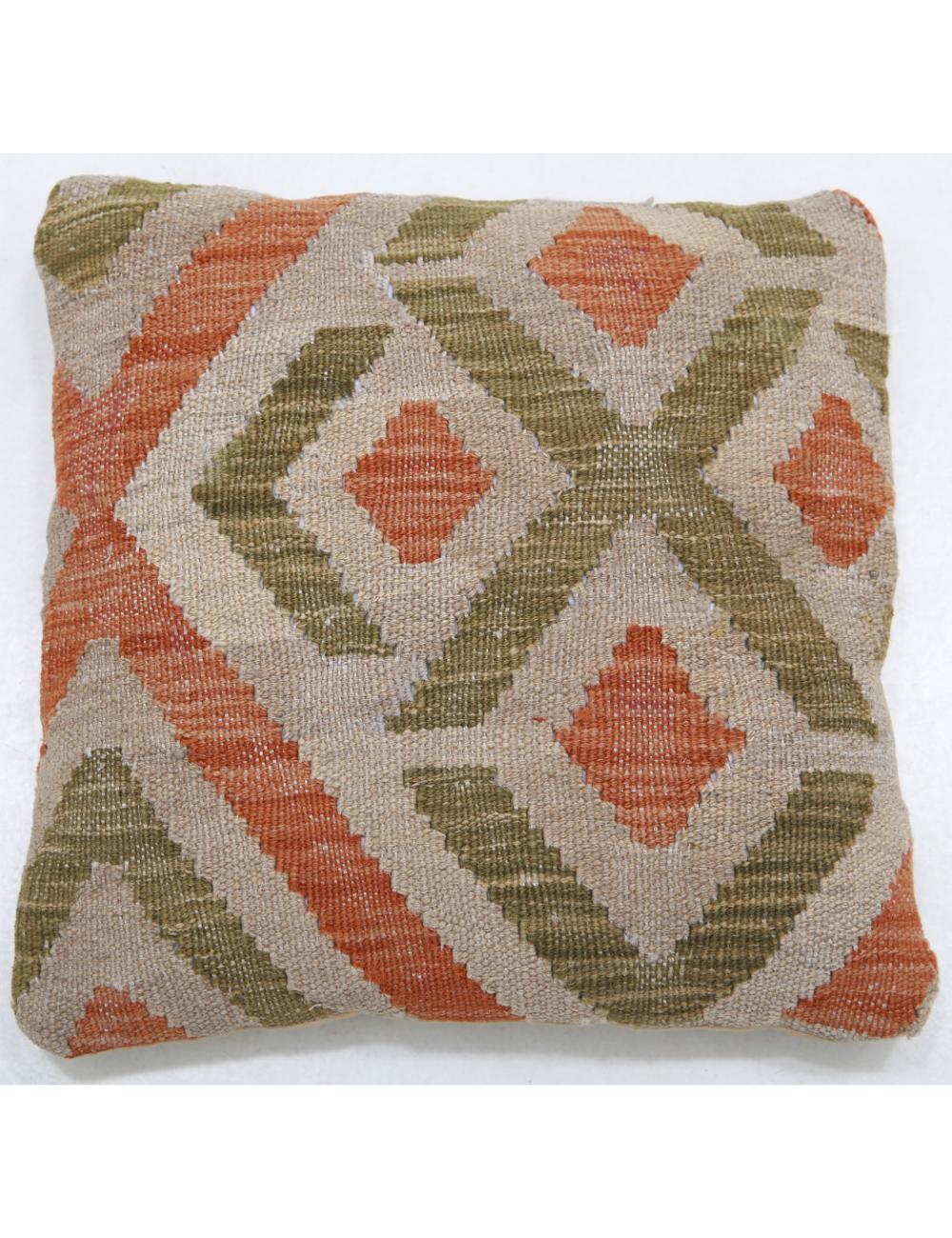 Hand Woven Tribal  Wool Pillow - 1&#39;5&#39;&#39; x 1&#39;5&#39;&#39;