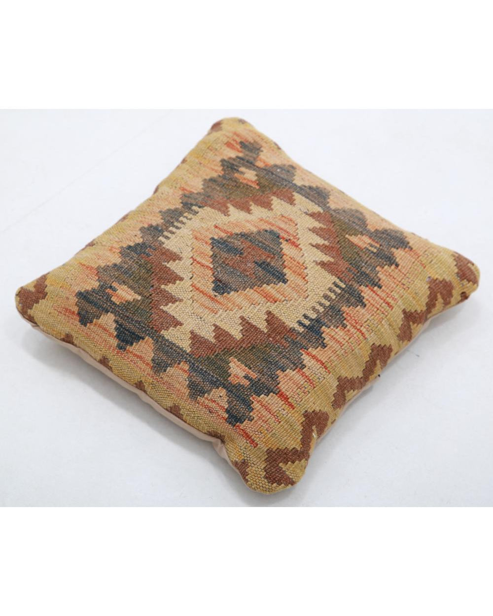 Hand Woven Tribal  Wool Pillow - 1'5'' x 1'5''