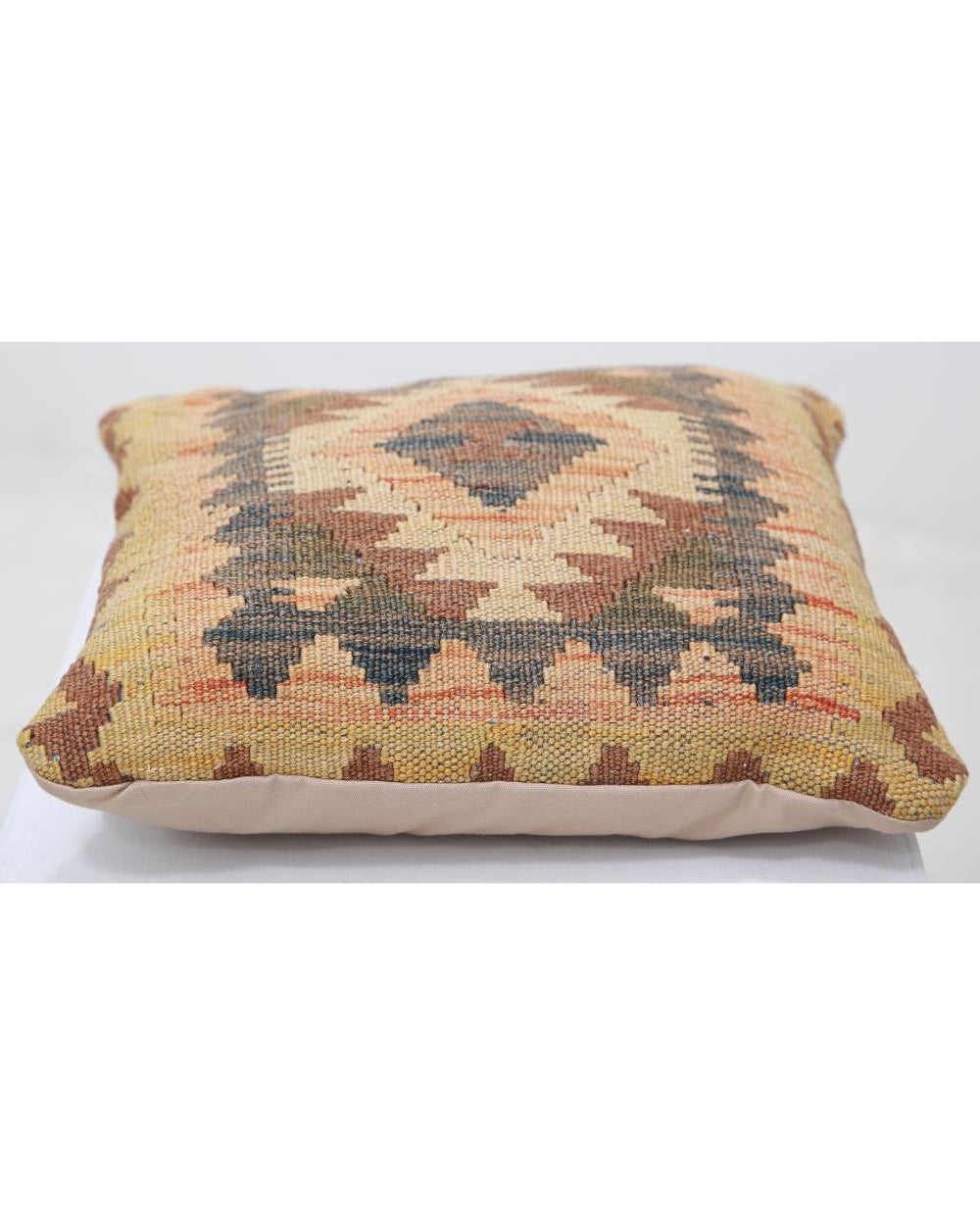 Hand Woven Tribal  Wool Pillow - 1'5'' x 1'5''